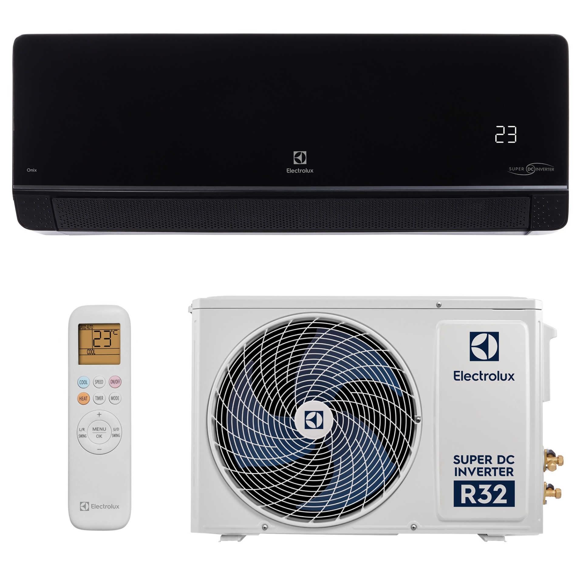 Electrolux EACS/I-18HIX-BLACK/N8 Onix Black Super DC Inverter