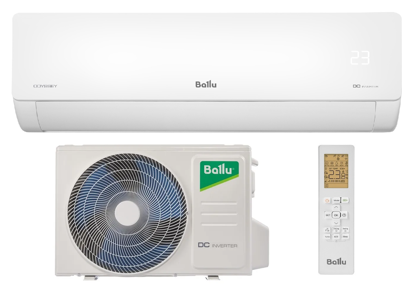 BALLU BSOI-10HN8/ERP Odyssey Pro ERP Full DC Inverter