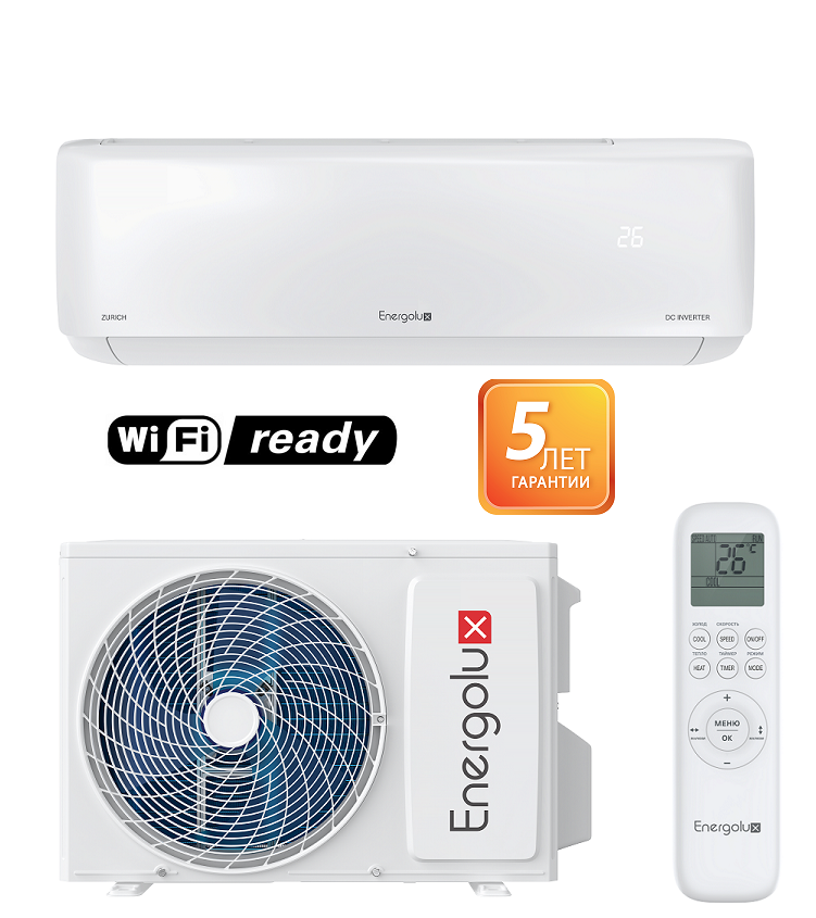 Energolux SAS09Z5-AI / SAU09Z5-AI ZURICH DC Inverter