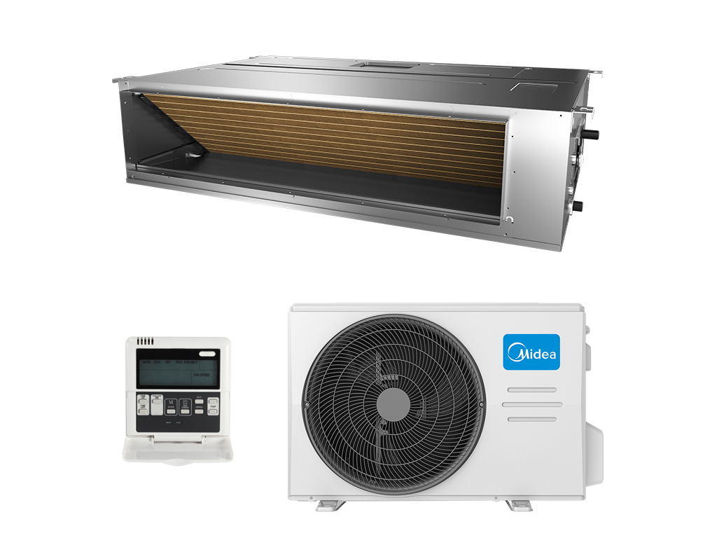 Midea MTI-60HWN1P-R/MOU-55HN1-R канальный кондиционер on/off