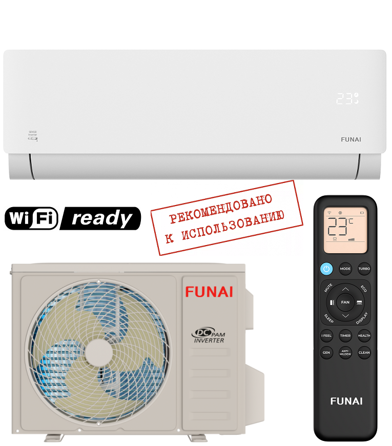 Funai RAC-I-SN35HP.D05 SENSEI 2.0 Inverter