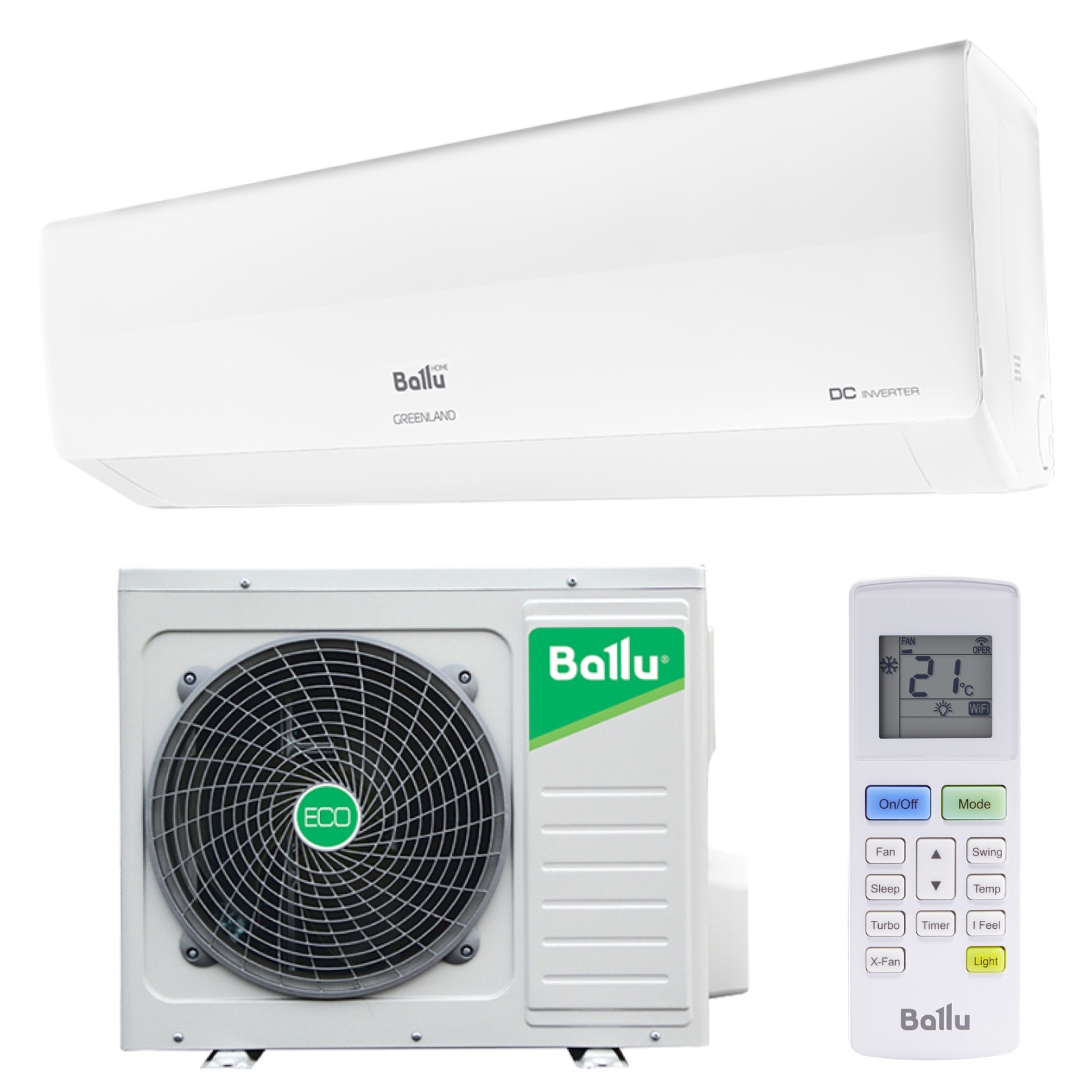BALLU BSGRI-12HN8  Greenland DC inverter