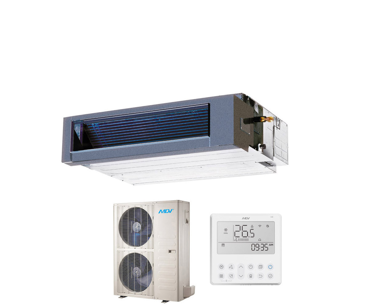 MDV MDTI-48HWFN8/MDOU-48HFN8 ERP DC-Inverter канального типа